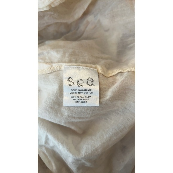 Sea New York Smocked Apron Dress Size M (US 6-8) Casual Beach Travel - Picture 5 of 10